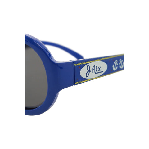 J-Flex Ultra Flexible Kids Polarized Sunglasses (Nautical Blue) | Little Baby.