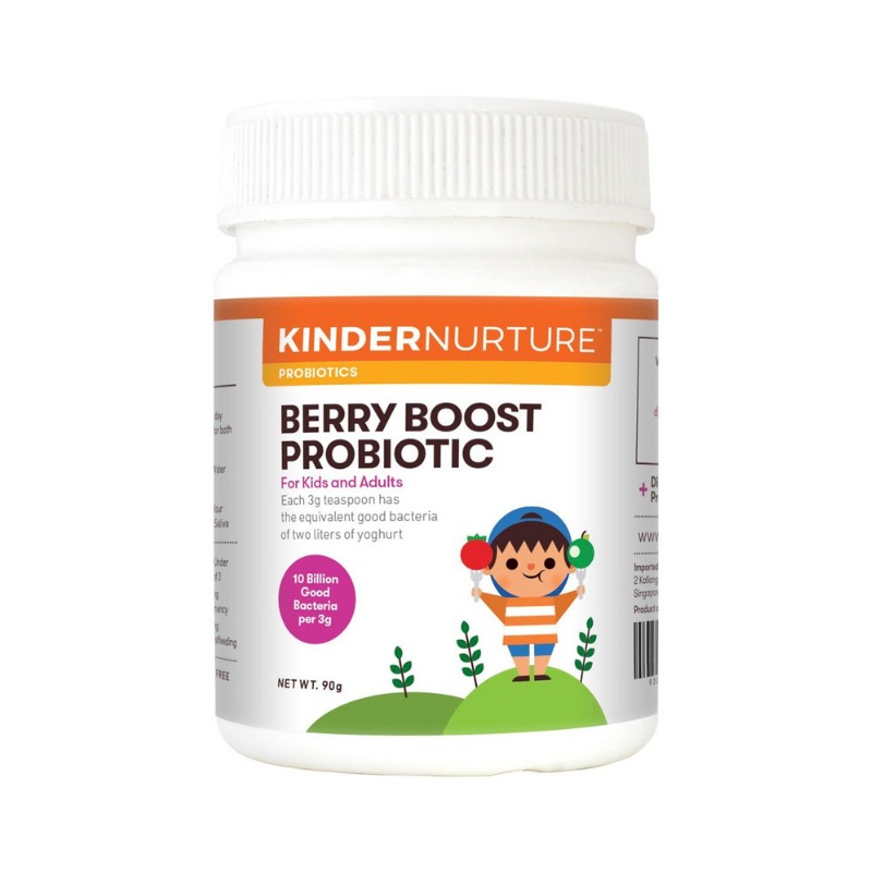 Kindernurture Berry Boost Probiotic Powder 90 g. | Little Baby.