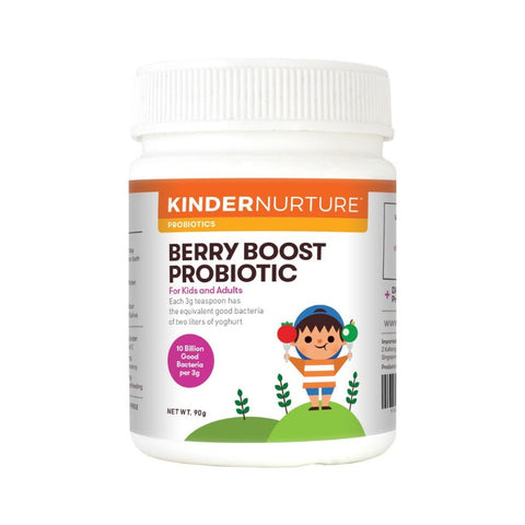 Kindernurture Berry Boost Probiotic Powder 90 g. | Little Baby.