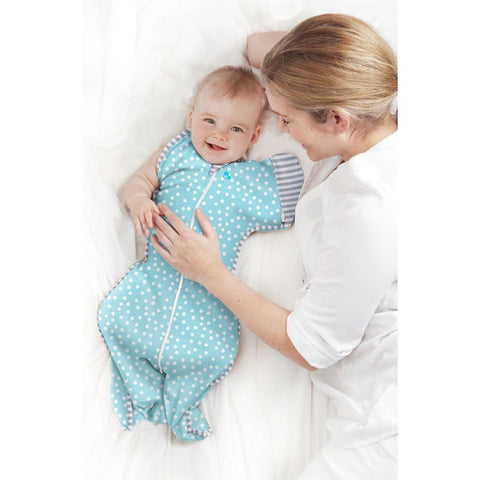 Love to Dream Swaddle UP 50/50 Lite - Aqua | Little Baby.