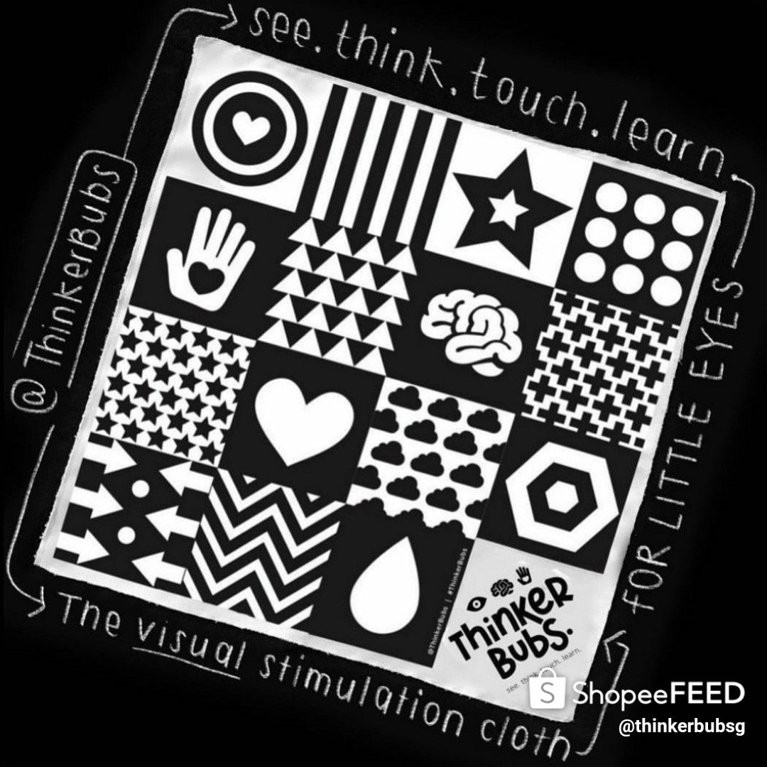 Thinkerbub Visual Stimulation Cloth | Little Baby.