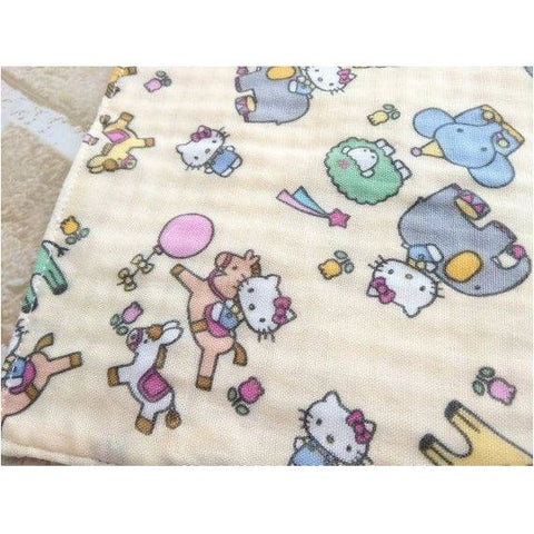 Jingle Baby Wipe Cloth Set of 4 - Japanese Double Gauze Soft Muslin Hello Kitty | Little Baby.