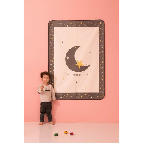 LOLBaby Waterproof Mat - Big Moon | Little Baby.