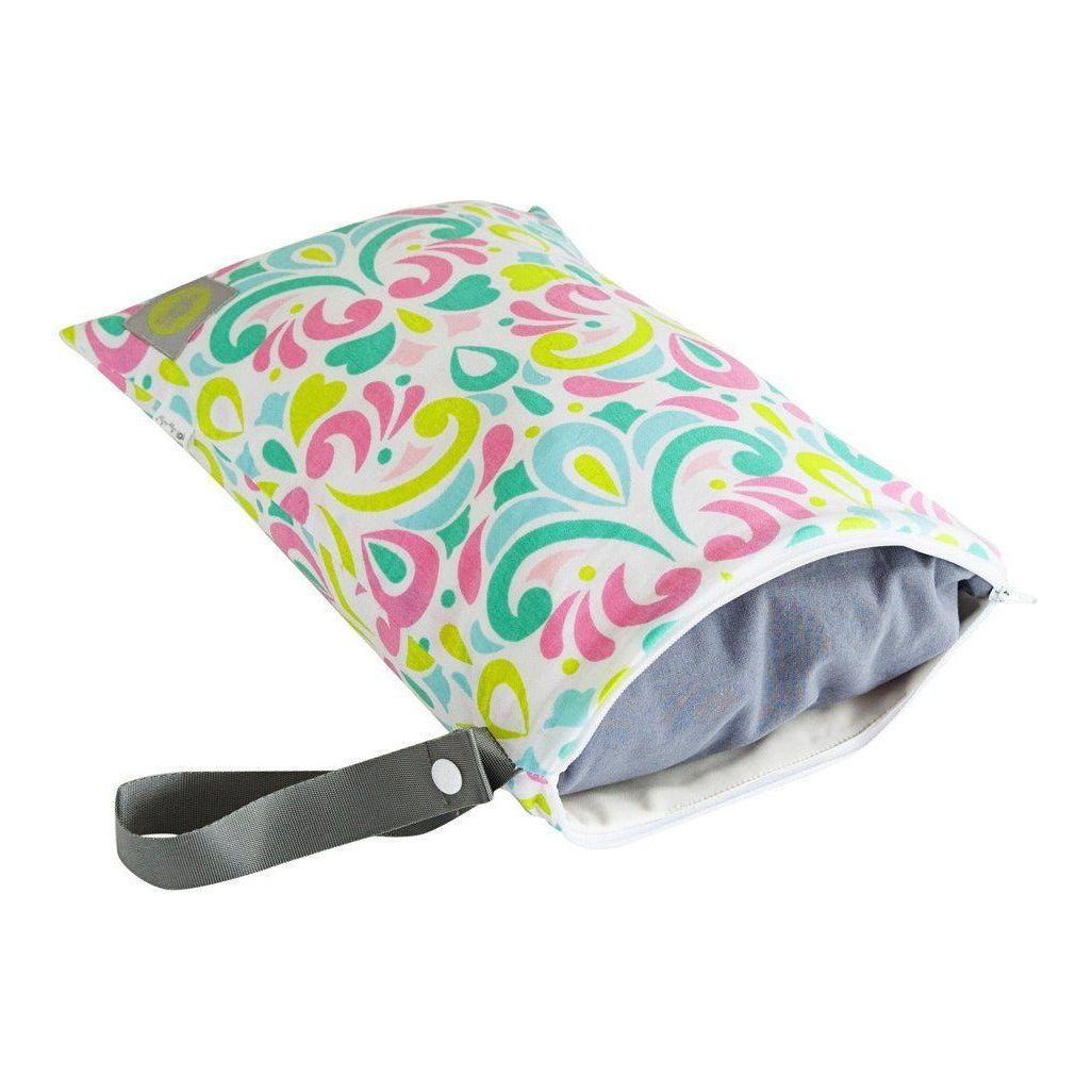 Itzy Ritzy Travel Happens™ Sealed Wet Bag with Handle - BROCADE SPLASH | Little Baby.