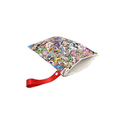 Itzy Ritzy TRAVEL HAPPENS™ SEALED WET BAG WITH HANDLE - TOKIDOKI COLLECTION | Little Baby.