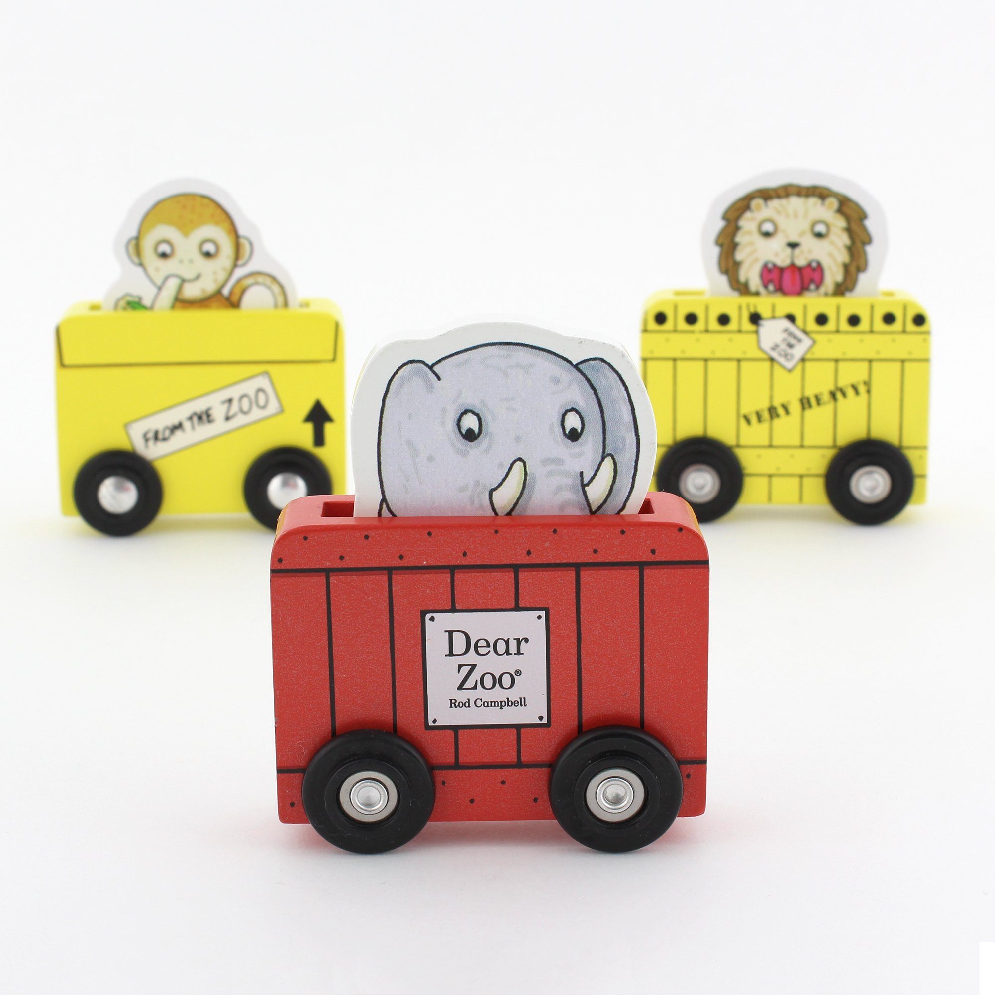 Dear Zoo Wooden Vehicles (set of 3) | Little Baby.