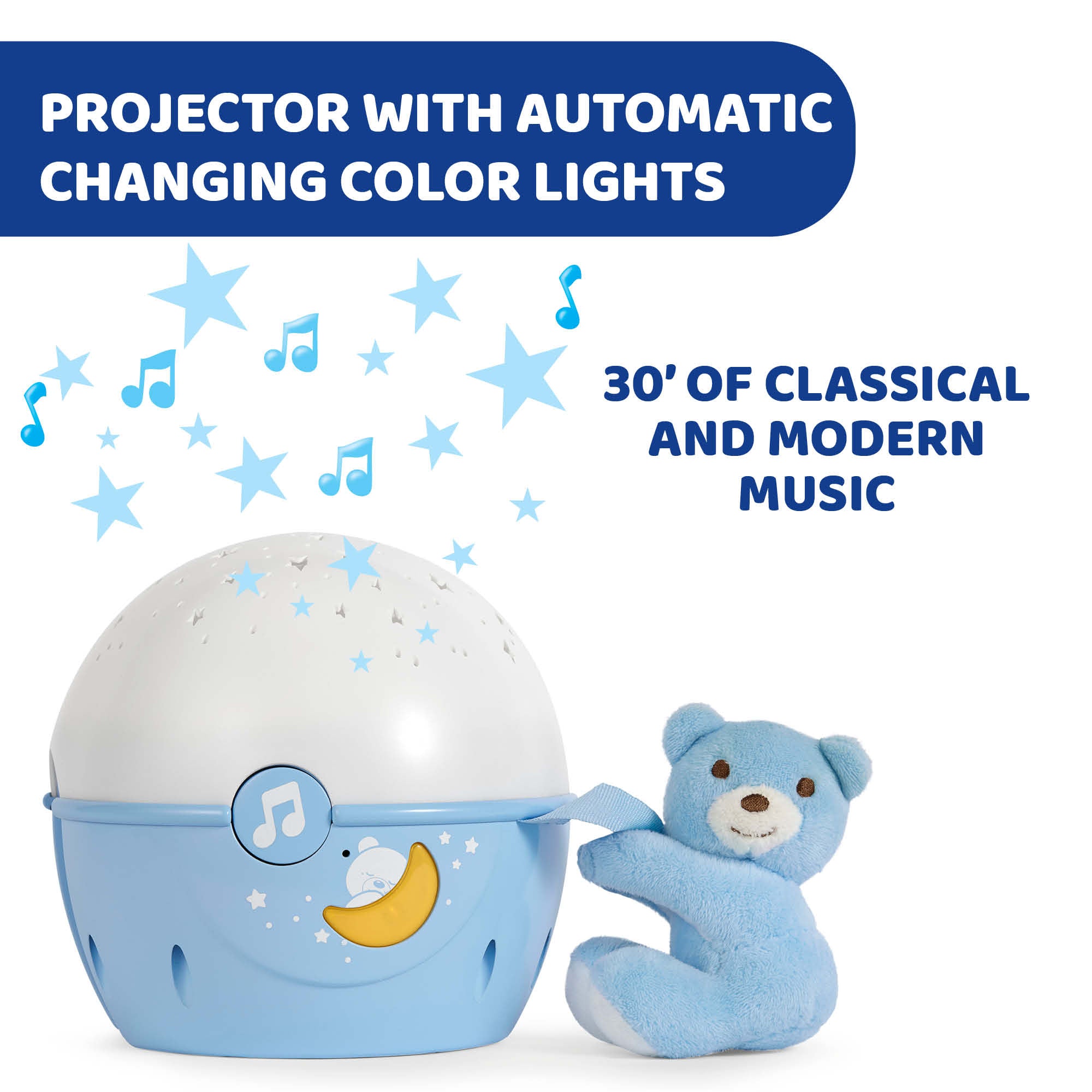 Chicco Next 2 Stars Projector Blue 00007647200000