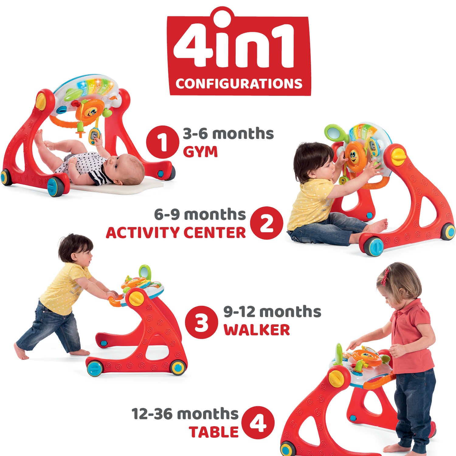 Chicco Grow And Walk Gym 00009335000000