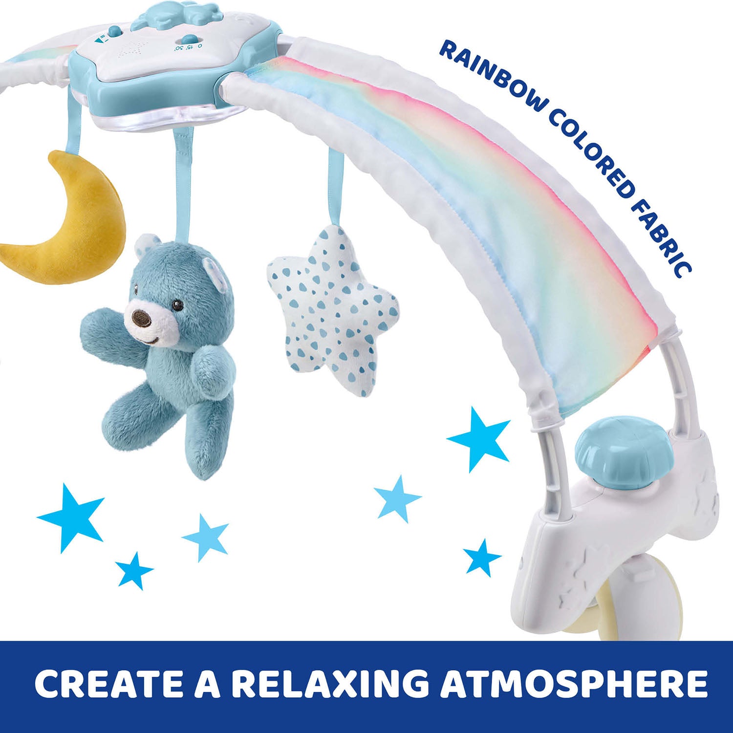 Chicco Rainbow Sky Bed Arch Blue 00010473100000