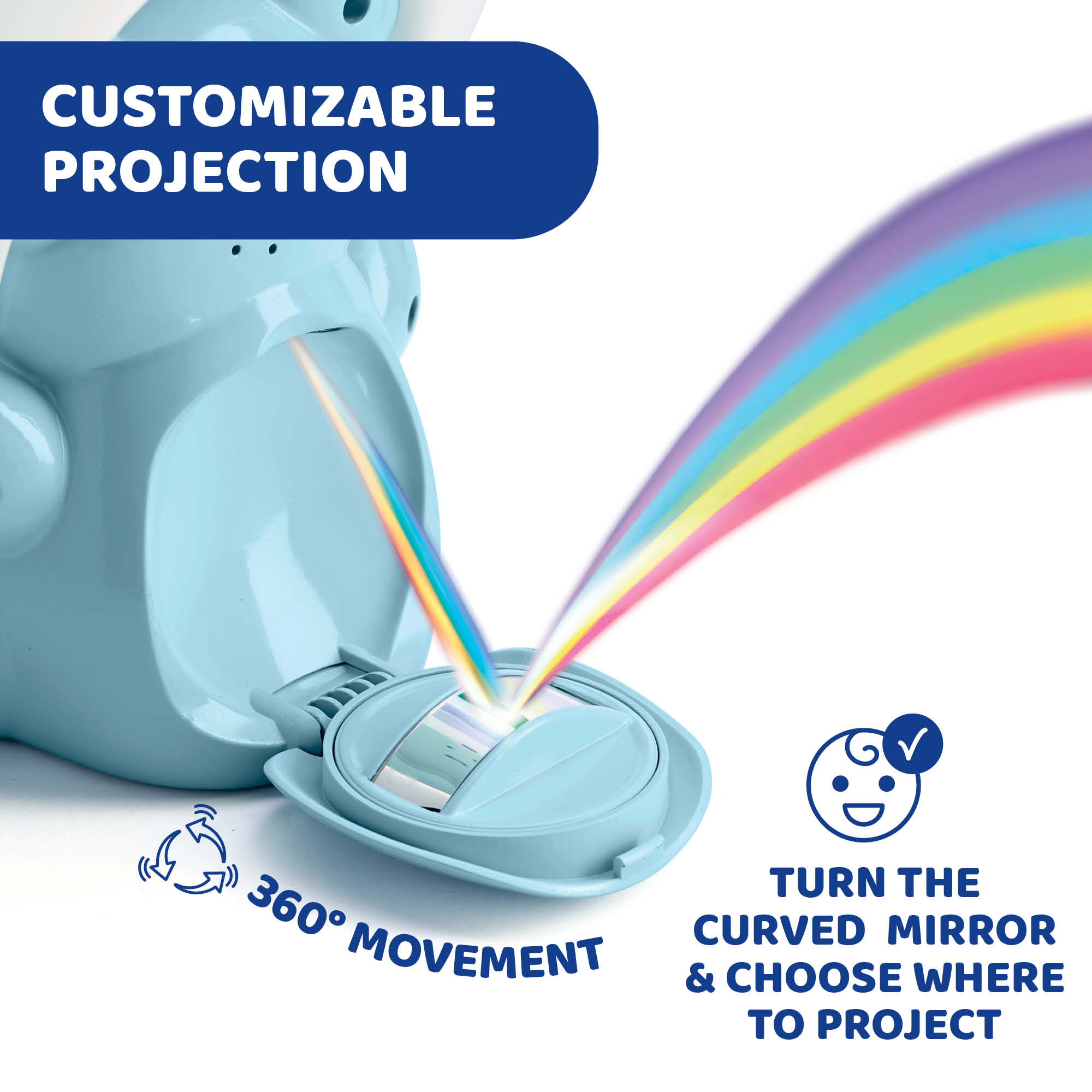 Chicco Rainbow Bear Bedside Projector 00010474200000