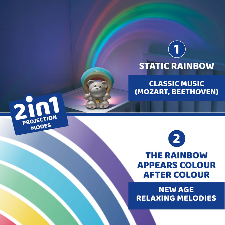Chicco Rainbow Bear Bedside Projector 00010474200000