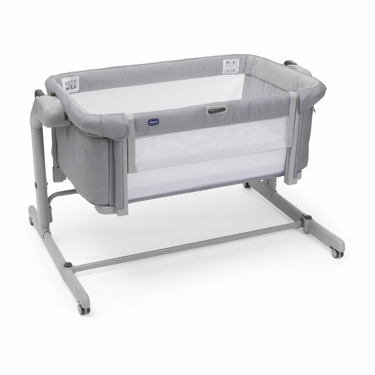 Chicco Next2Me Magic Evo Co-sleeping Cot Dark Grey