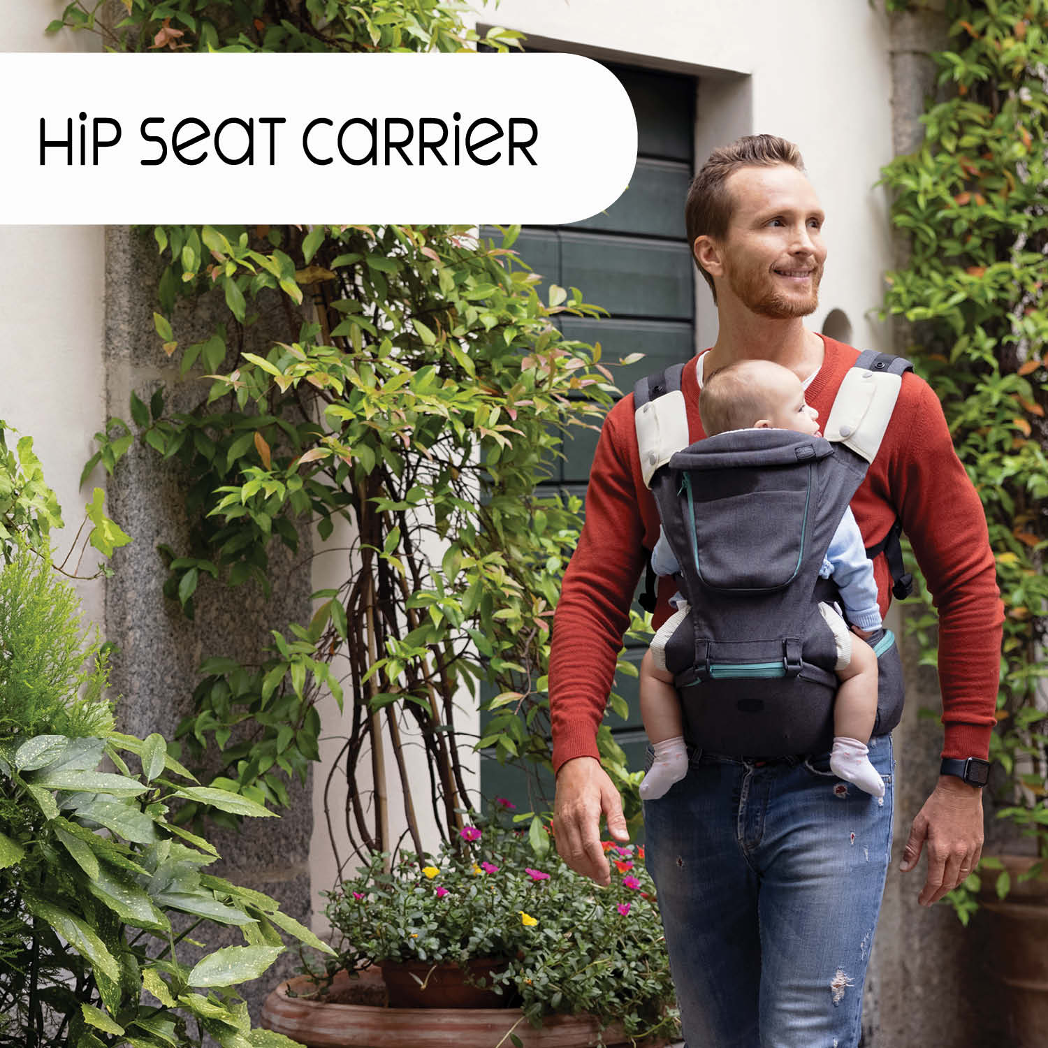 Chicco Hip Seat Carrier Pirate Black 06079147420000