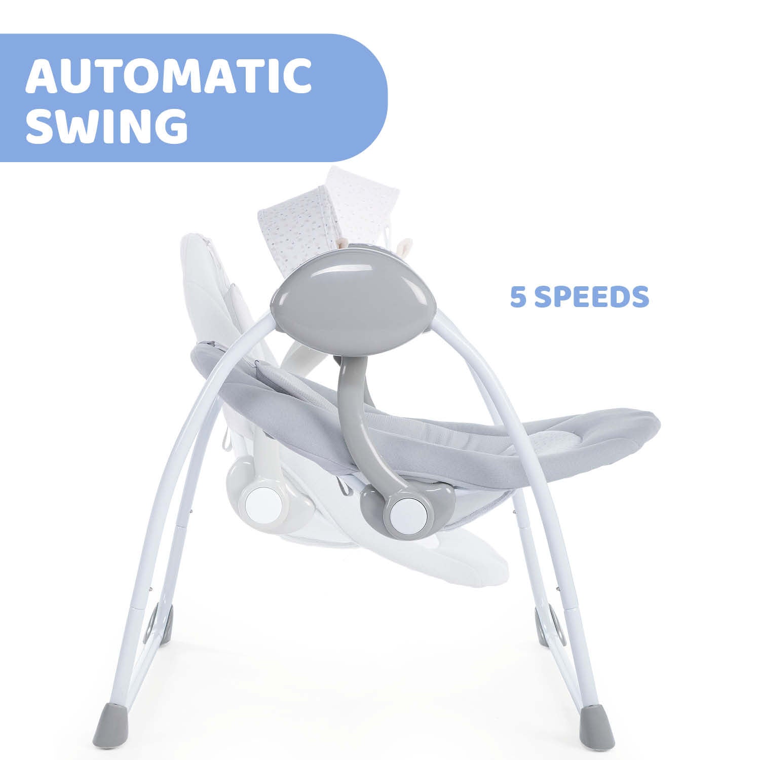 Chicco Relax & Play Baby Swing Cool Grey