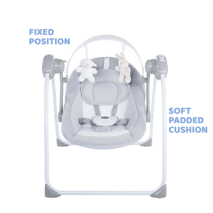 Chicco Relax & Play Baby Swing Cool Grey
