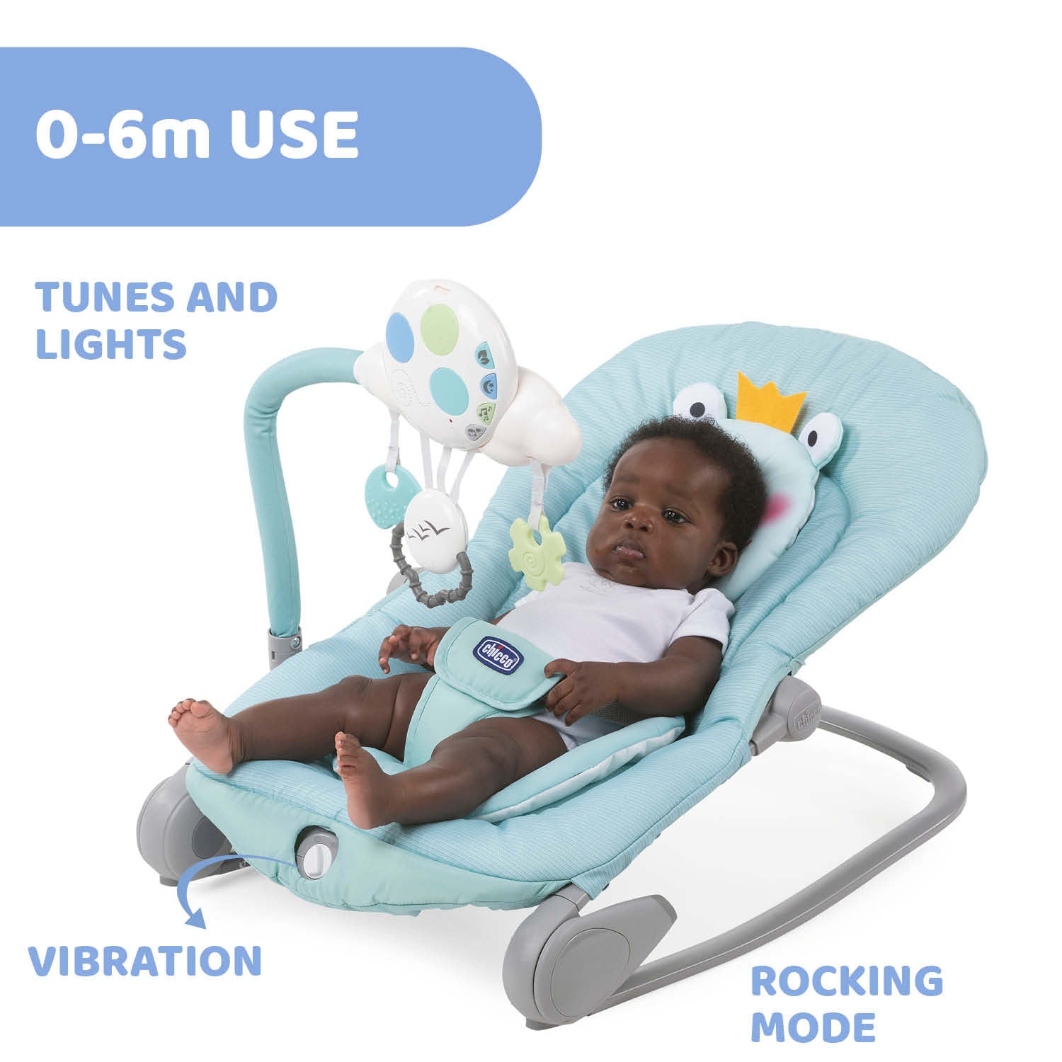 Chicco Balloon Baby Bouncer Froggy 05079652600000