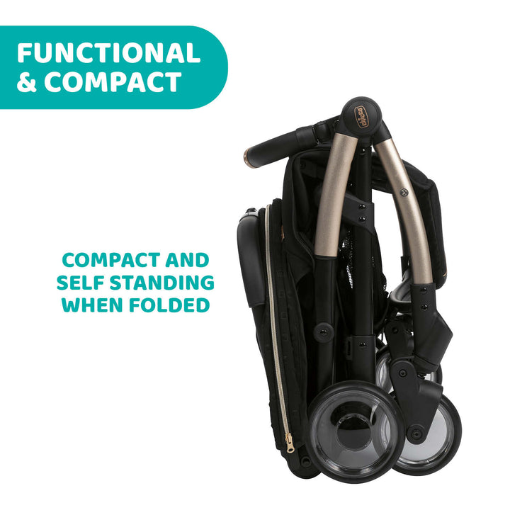 Chicco Goody Plus Self-Folding Stroller Black RE_LUX