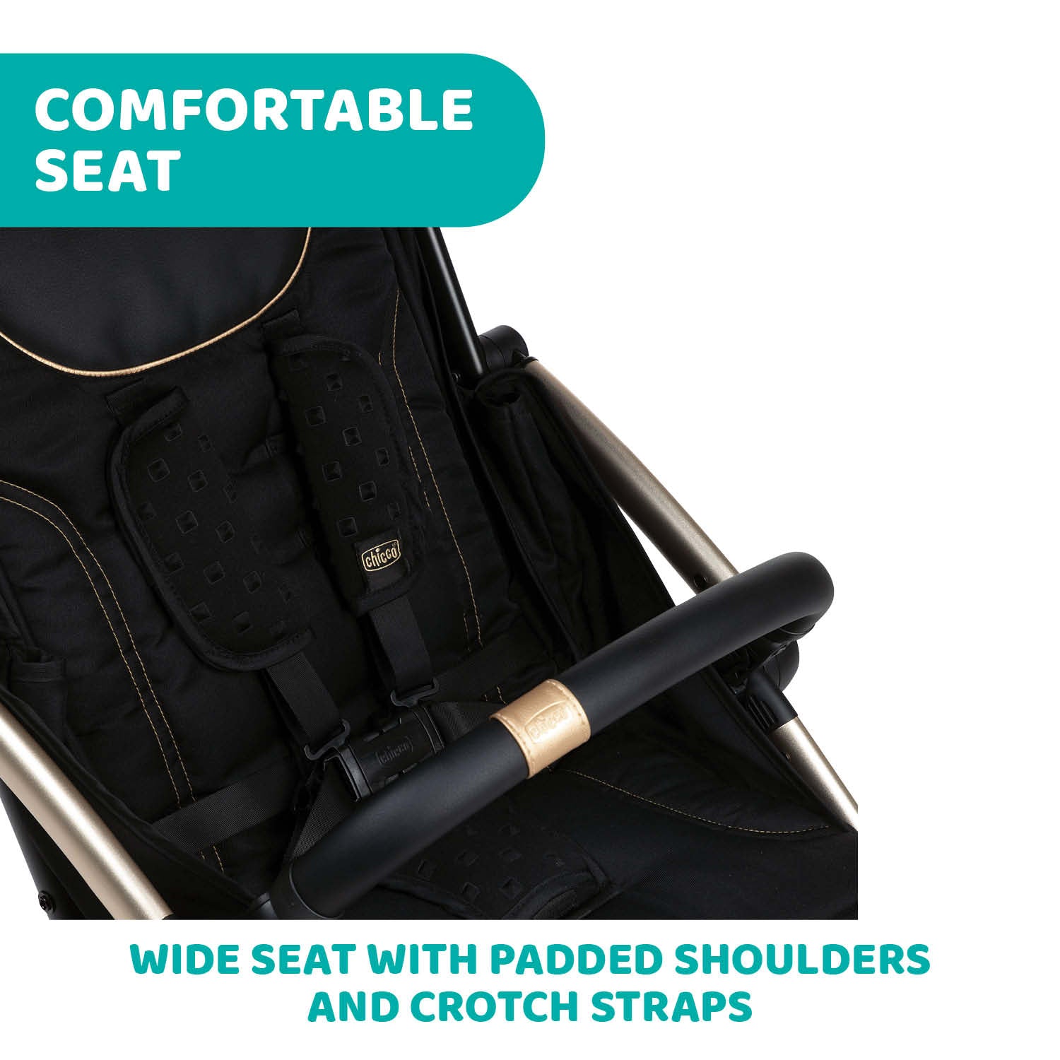 Chicco Goody Plus Self-Folding Stroller Black RE_LUX