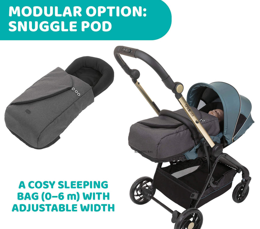 Chicco One4Ever Stroller - Desert Taupe