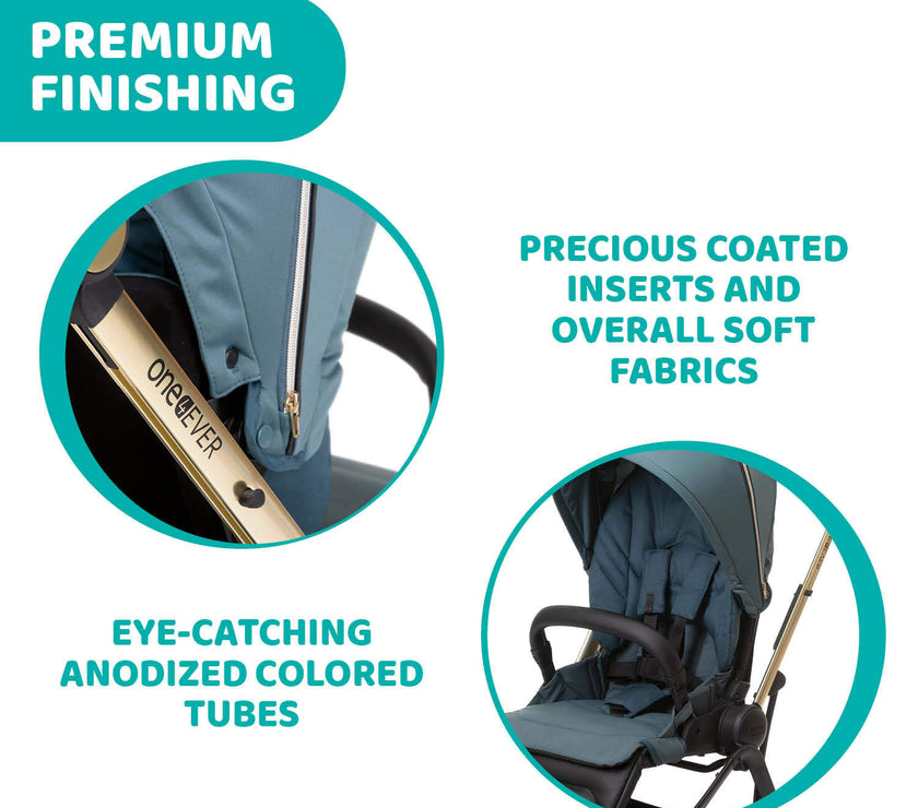 Chicco One4Ever Stroller - Desert Taupe