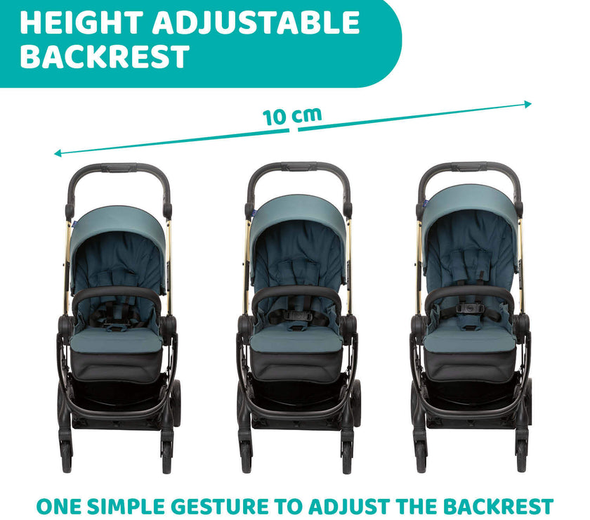 Chicco One4Ever Stroller - Desert Taupe