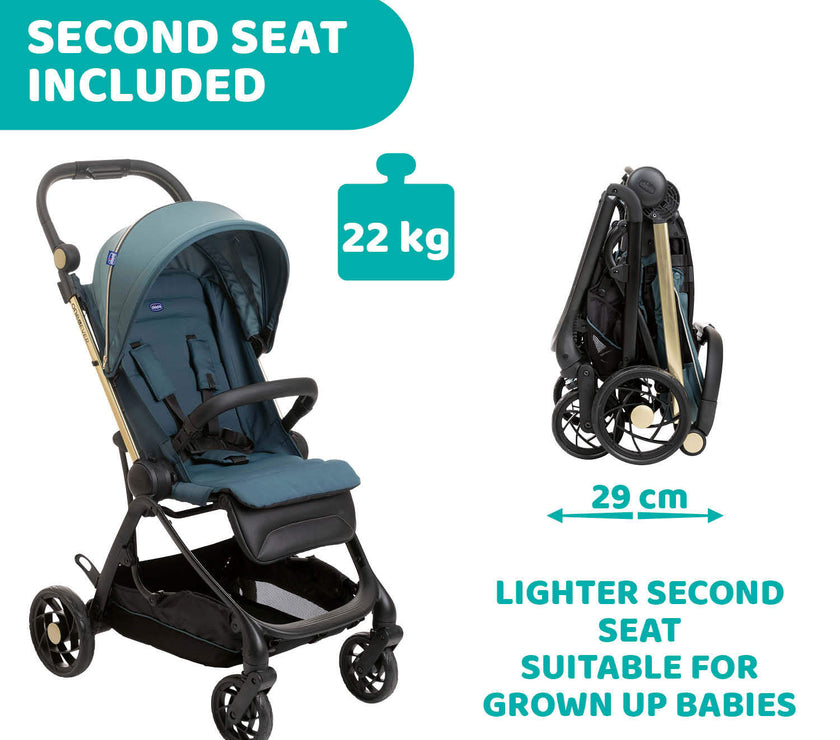 Chicco One4Ever Stroller - Desert Taupe
