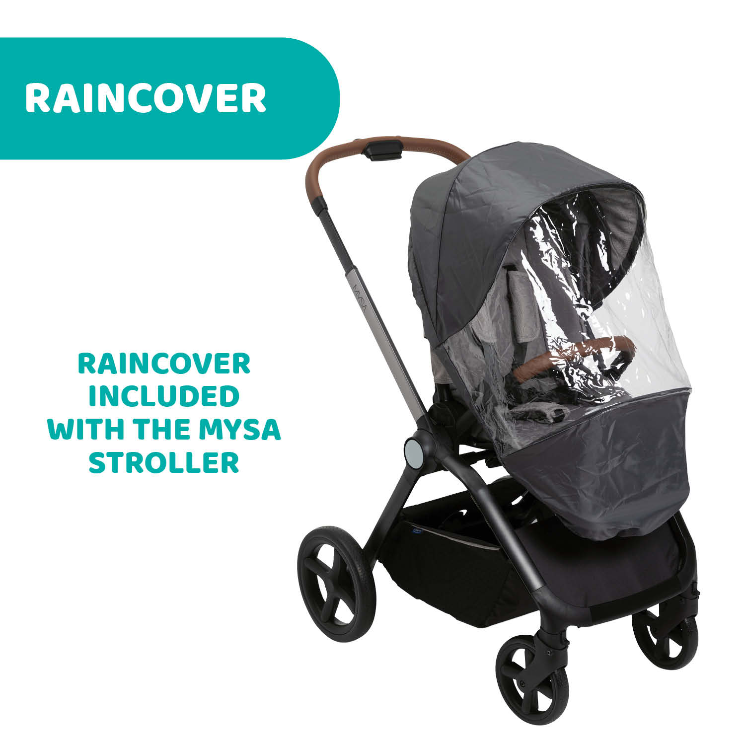 Chicco Mysa 2-Ways Facing Stroller Black Satin