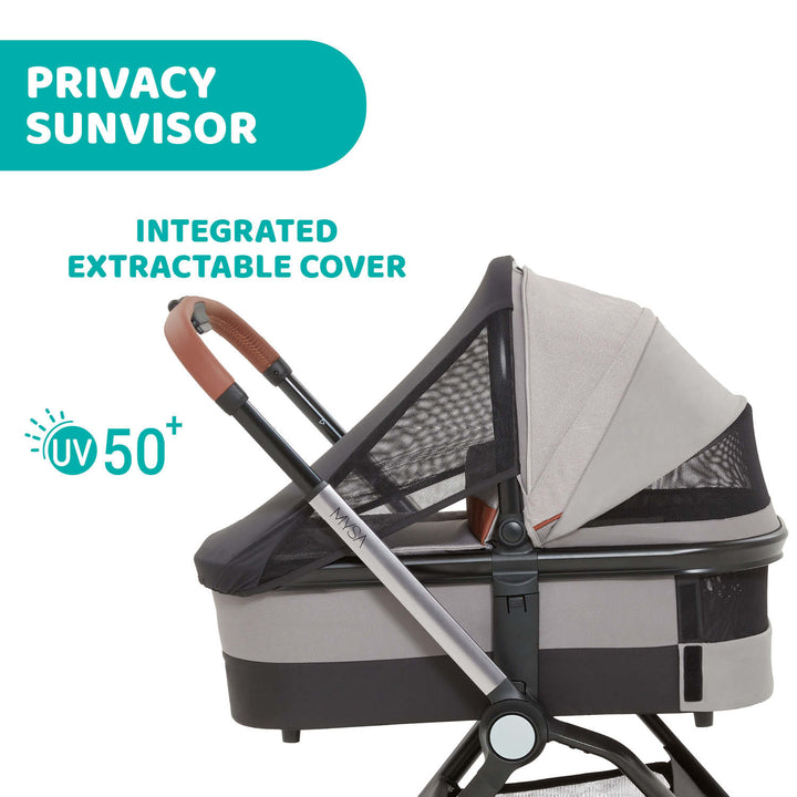 Chicco Mysa 2-Ways Facing Stroller Black Satin