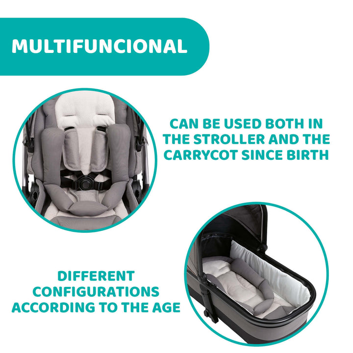 Chicco Mysa 2-Ways Facing Stroller Black Satin