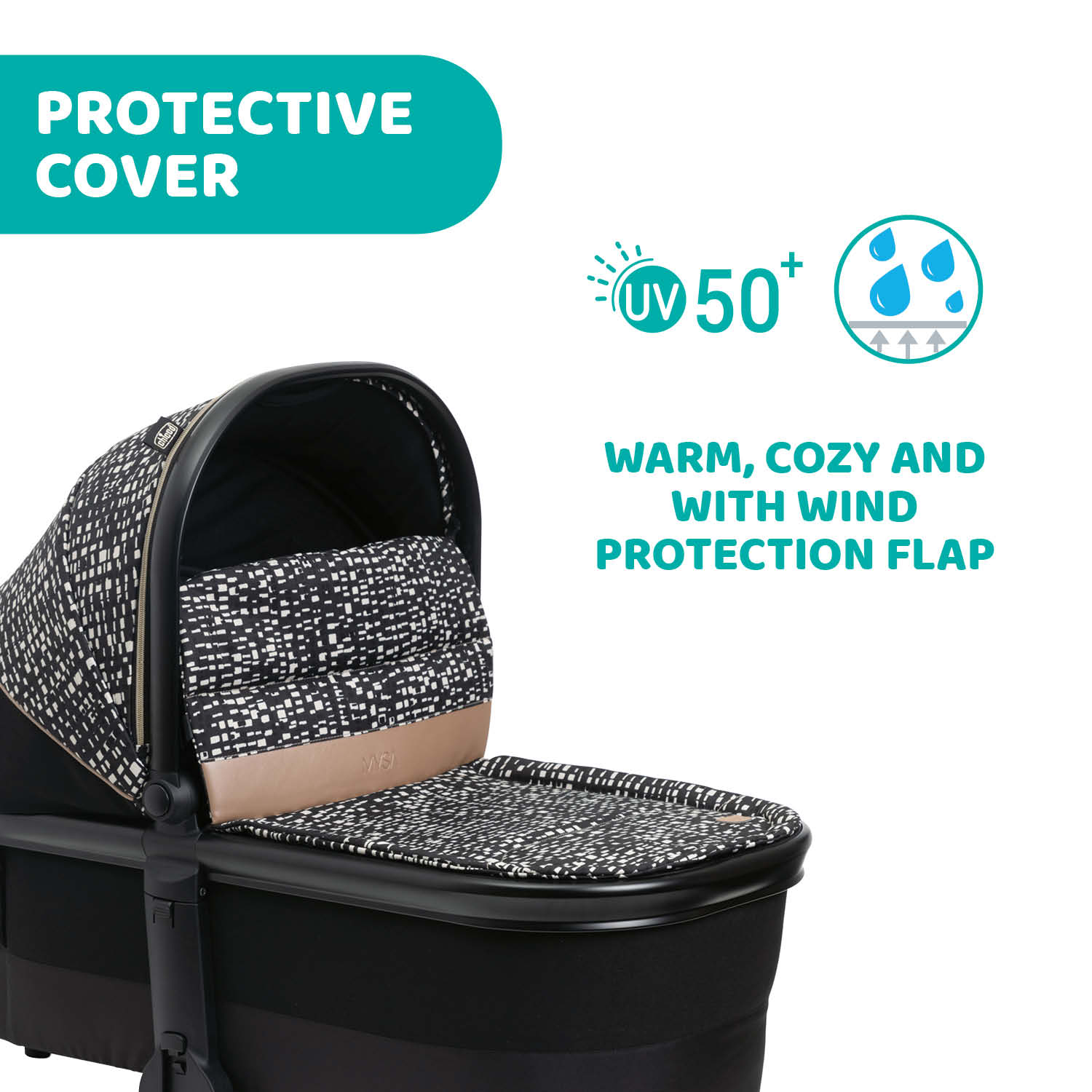 Chicco Mysa Glam Dew Re_Lux Stroller 06087026320000