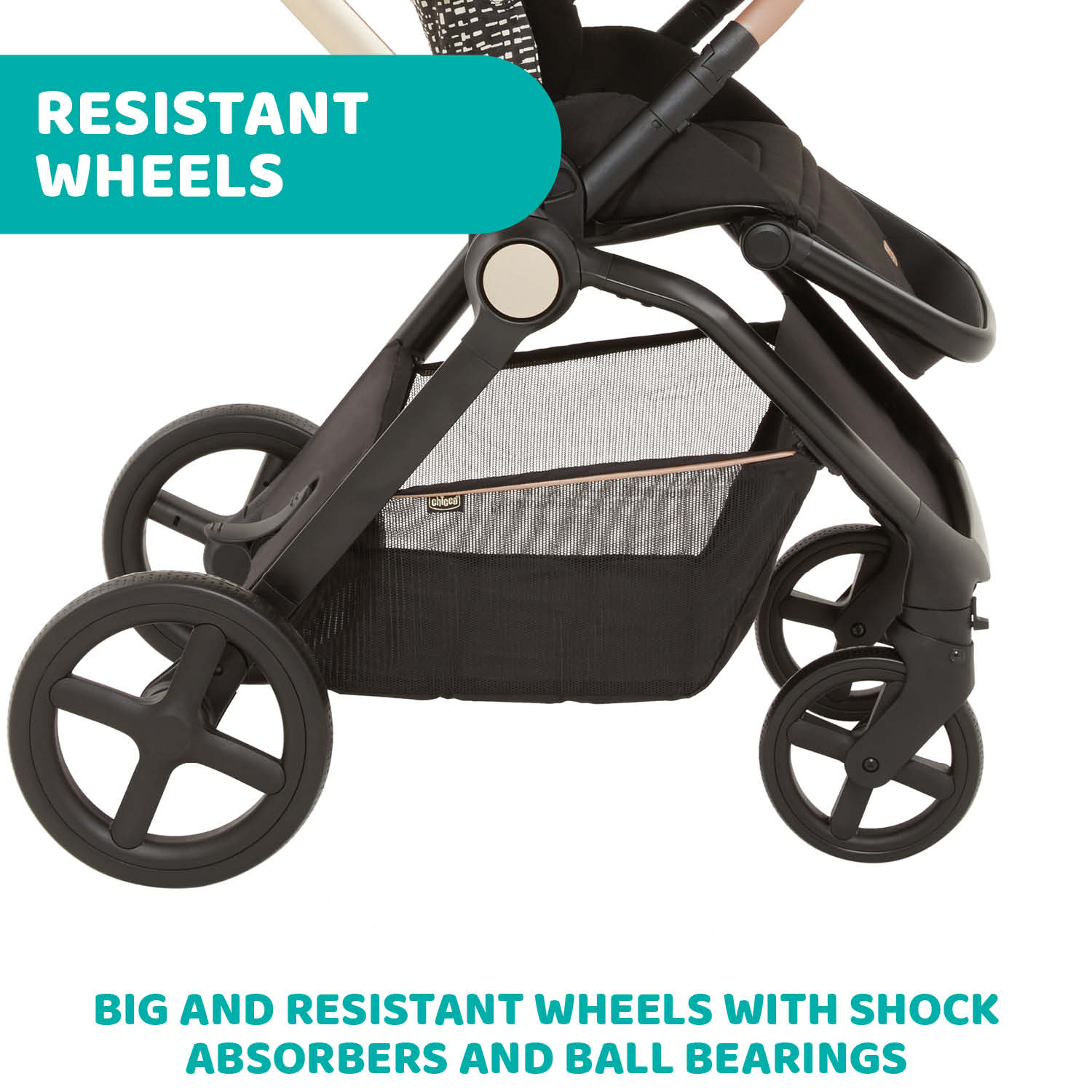 Chicco Mysa Glam Dew Re_Lux Stroller 06087026320000