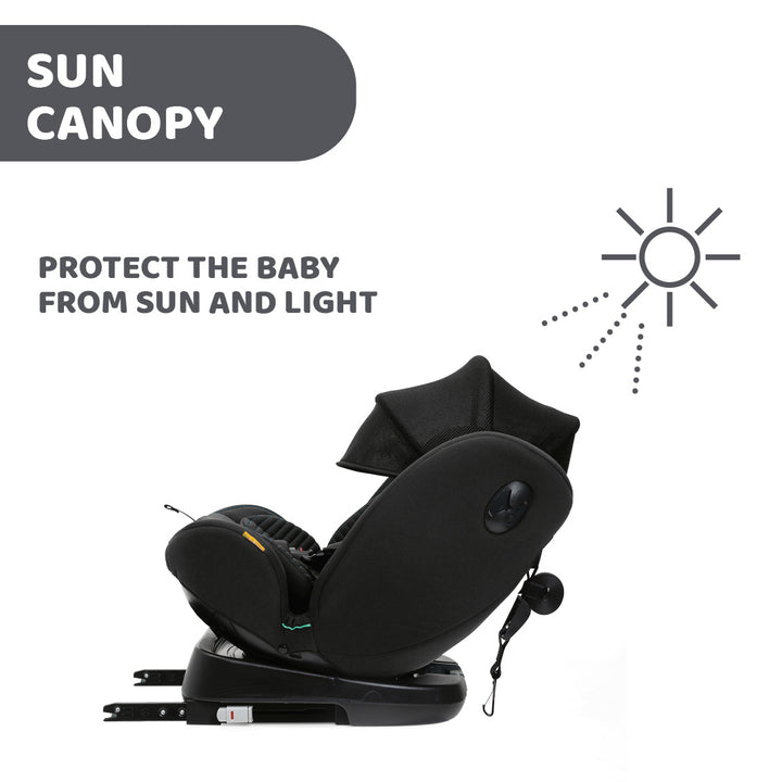 Chicco Unico Evo I-size Air Car Seat Black Air 04087031720000