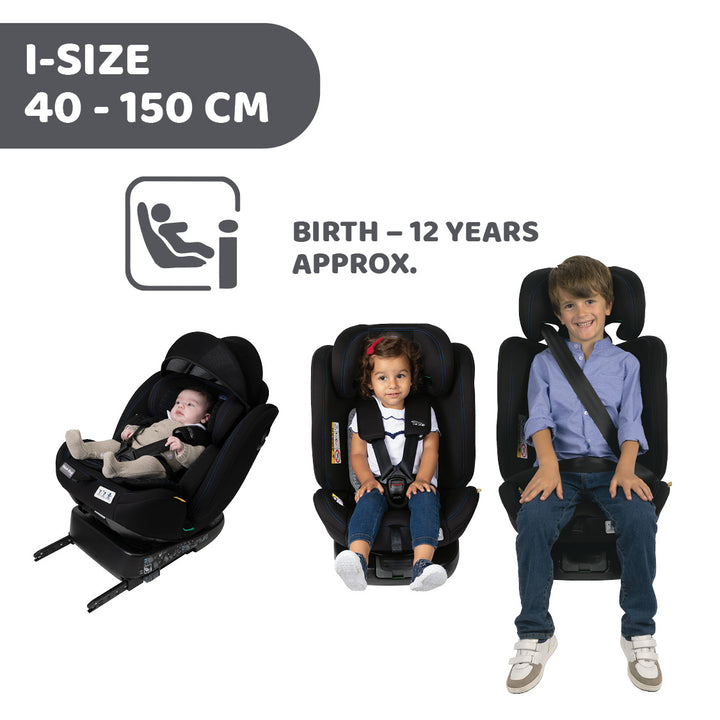 Chicco Unico Evo I-size Air Car Seat Black Air 04087031720000