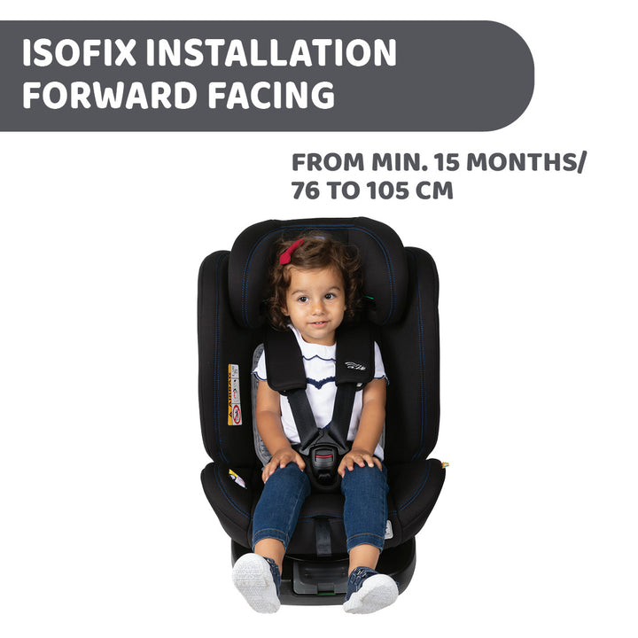 Chicco Unico Evo I-size Air Car Seat Black Air 04087031720000