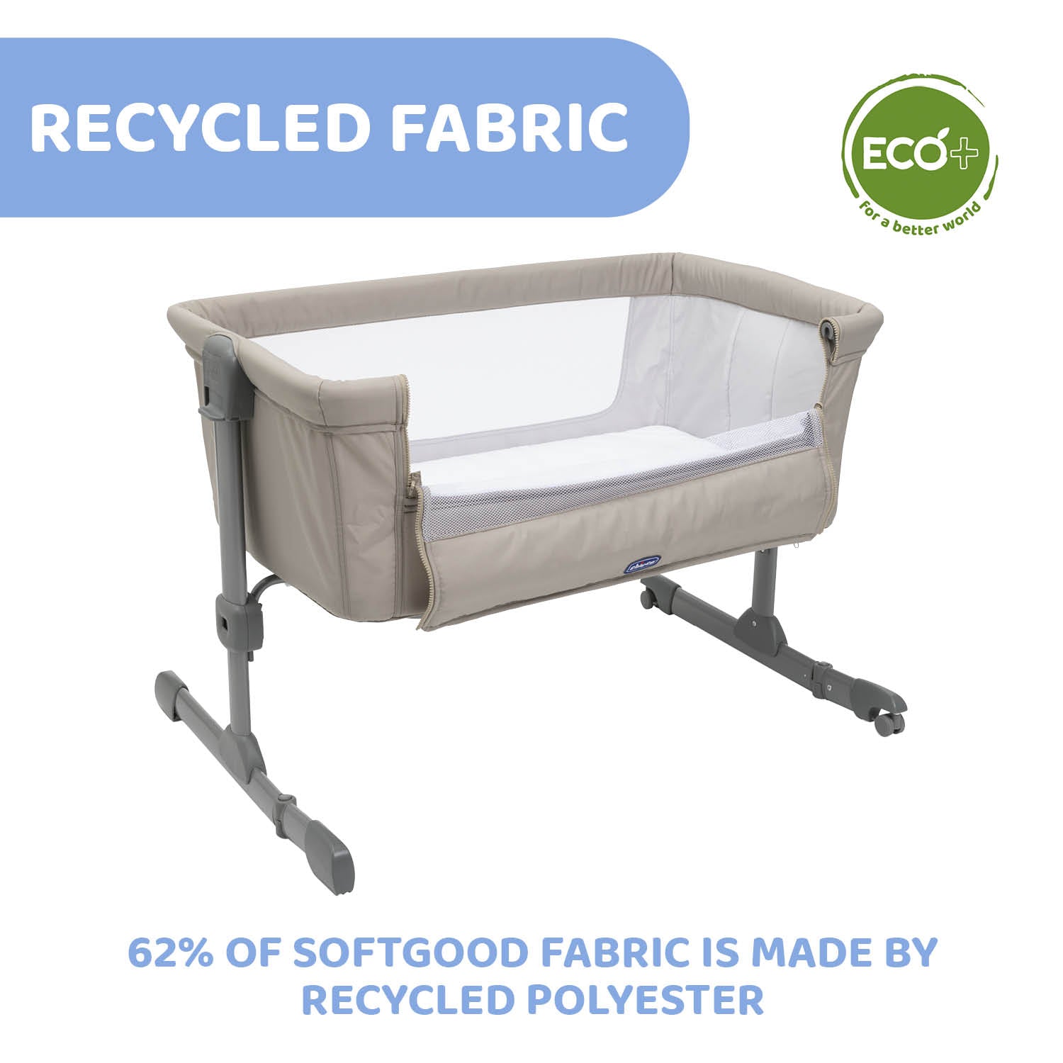 Chicco Next2Me Essential Co-sleeping Cot Dune