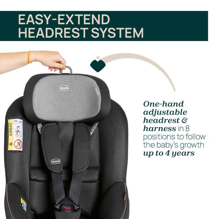 Chicco Seat105 i-Size 360 Rotating Car Seat Posh Black 04087114330000