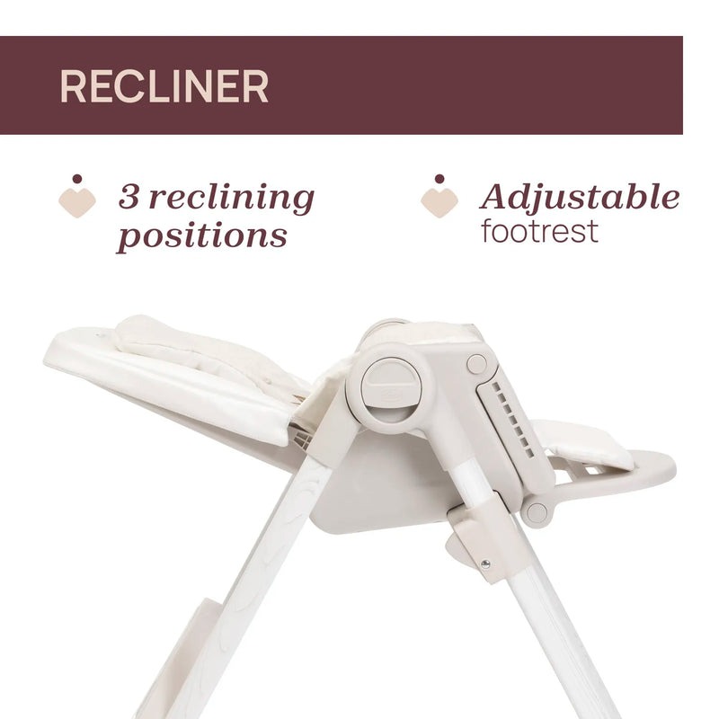 Chicco Polly Armonia Highchair - Scandinavian-8