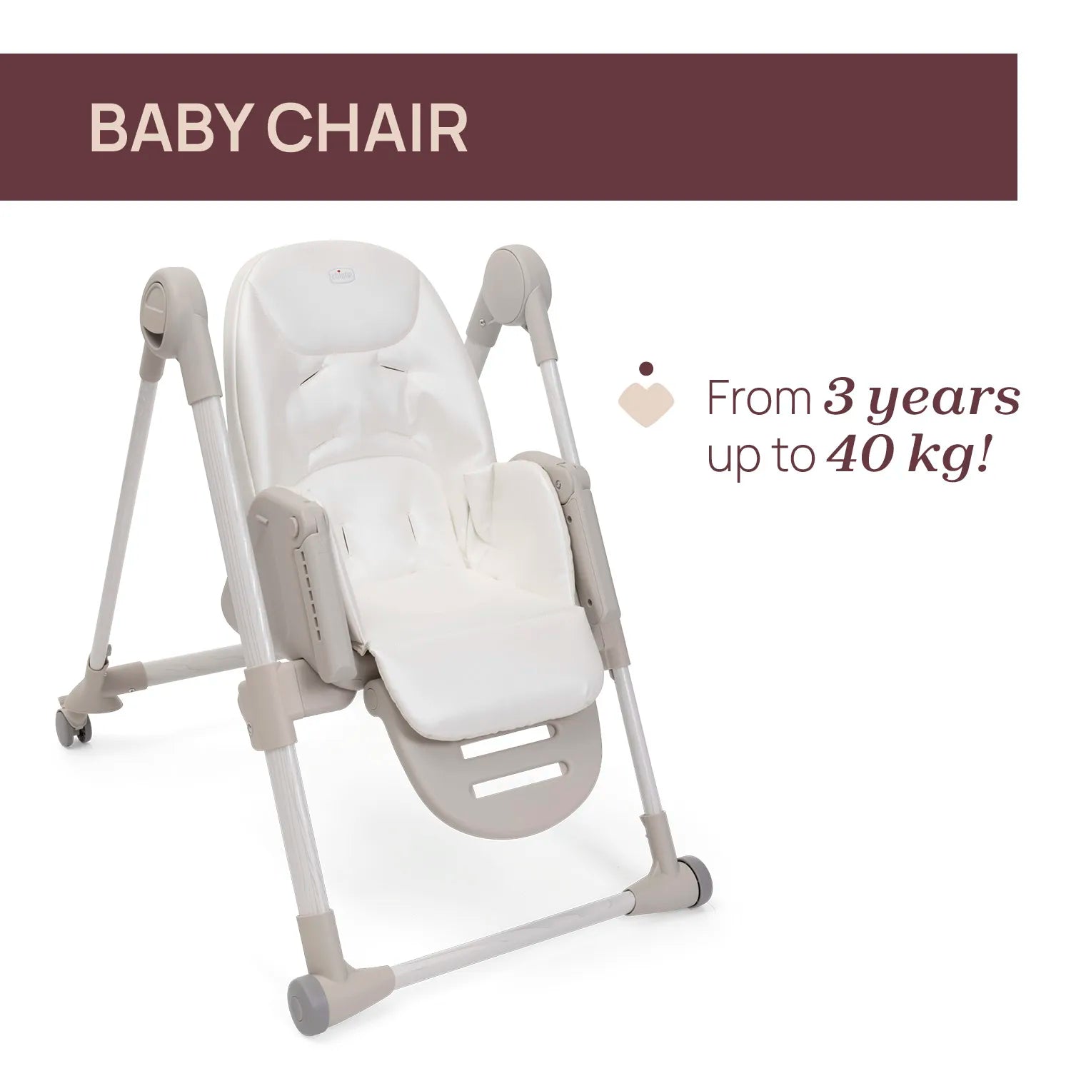 Chicco Polly Armonia Highchair - Scandinavian