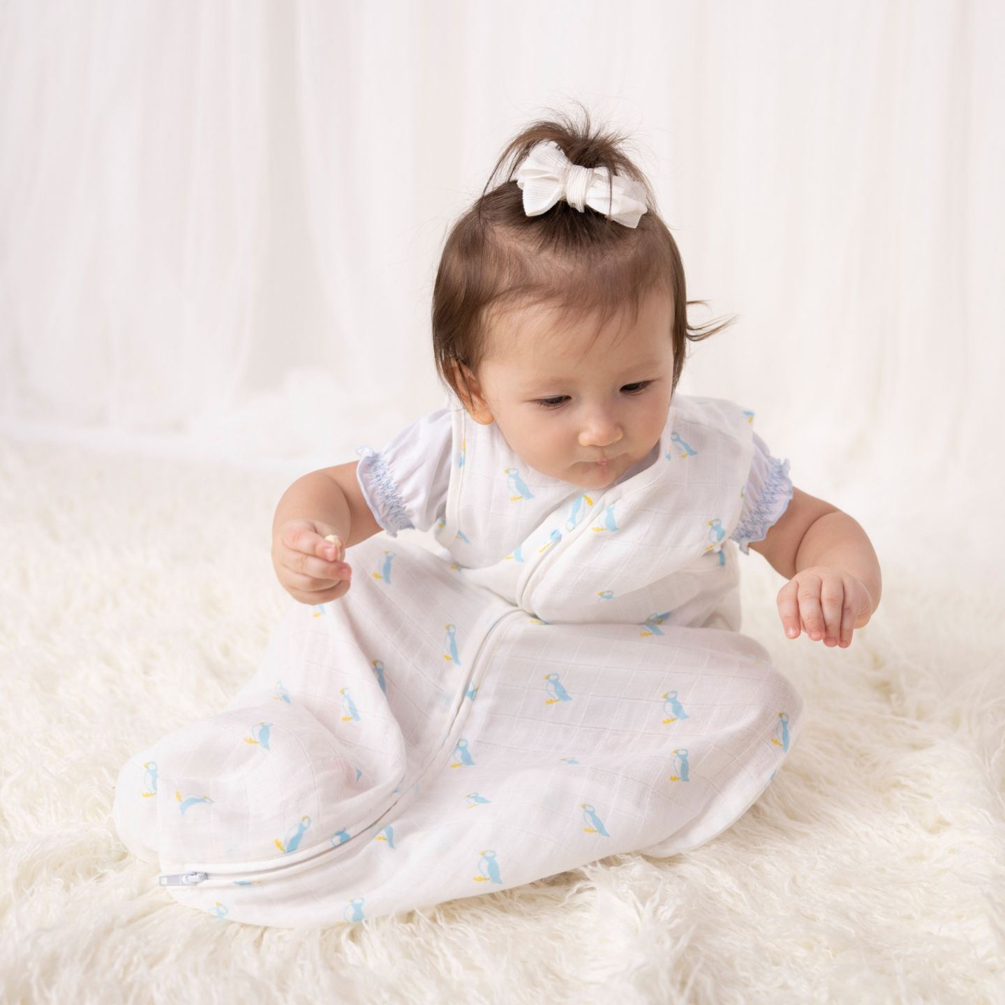 Kiki and Sebby PUFFIN 1.0 TOG Sleeping Bag (0 - 6 months)
