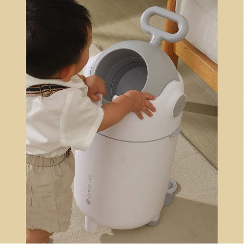 Lucky Baby Genie Odorless Diaper Disposal Pail-3