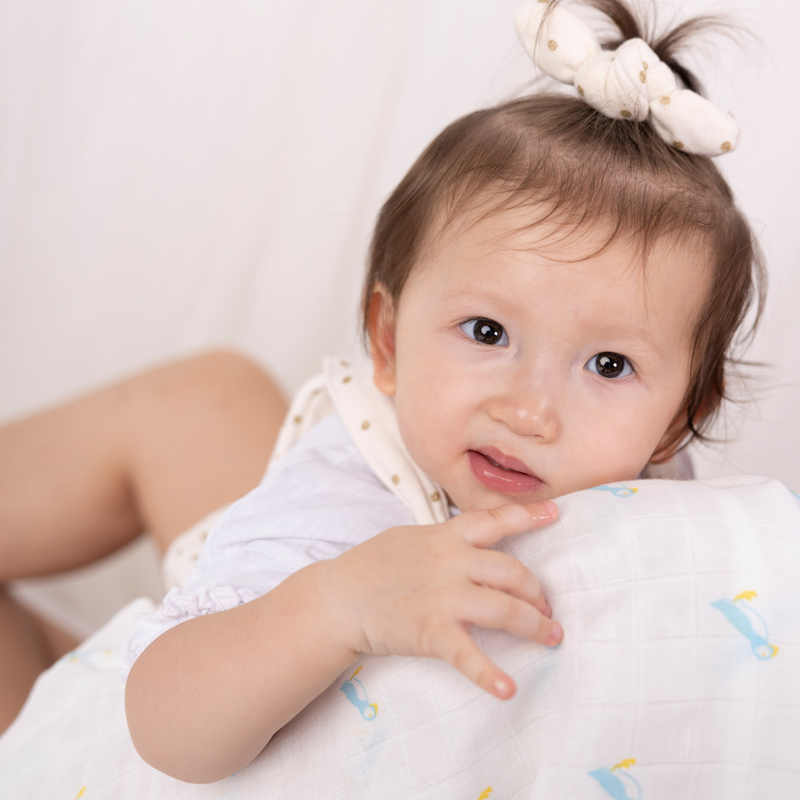 Kiki and Sebby PUFFIN 100% Cotton Muslin Squares – 3 pack-8