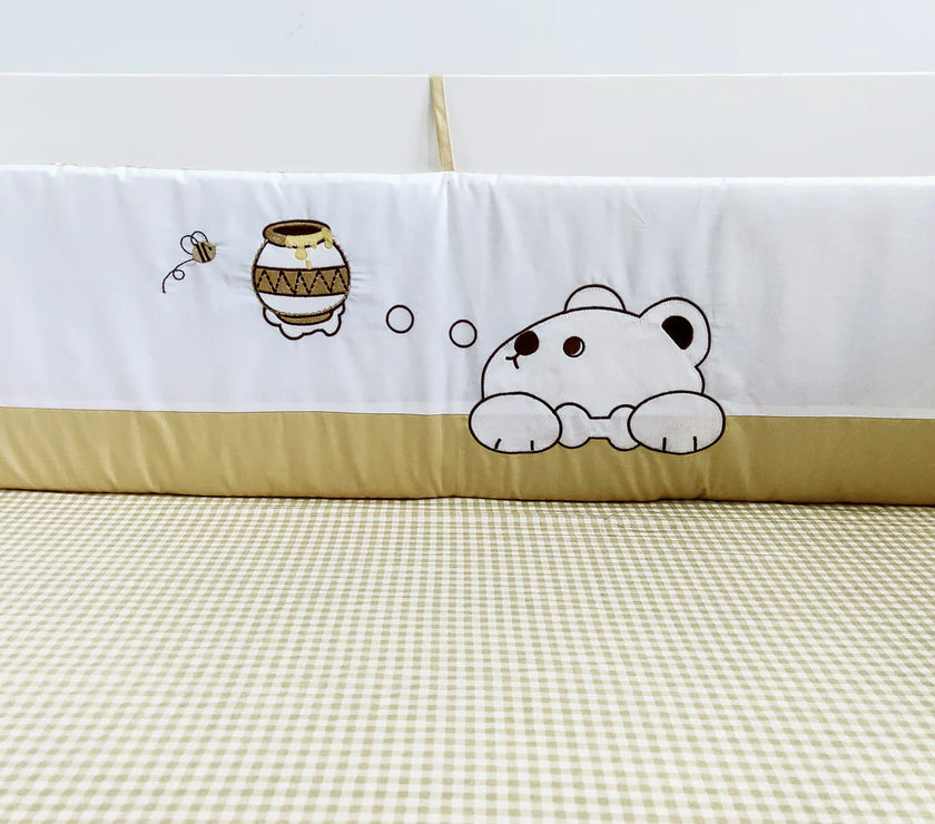 Palette Box 100% Cotton 4-Pieces Bumper Set
