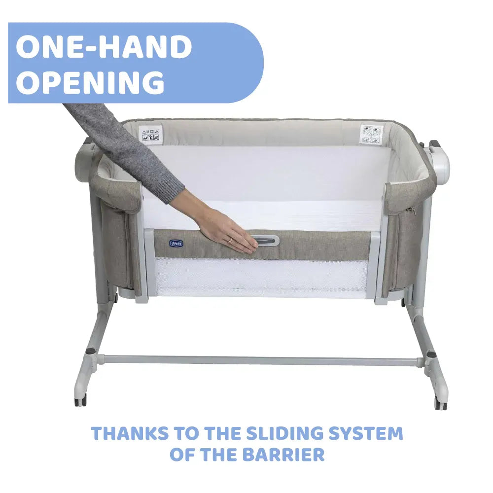 Chicco Next2me Magic Evo - Grey Mist-4