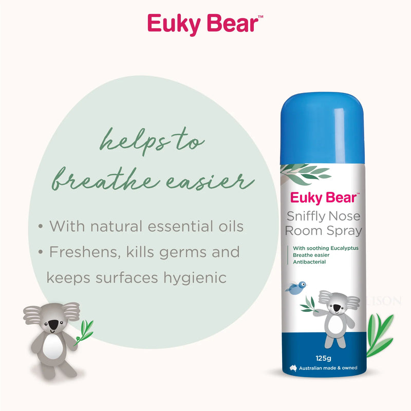 Euky Bear Sniffly Nose Room Spray 125g-3