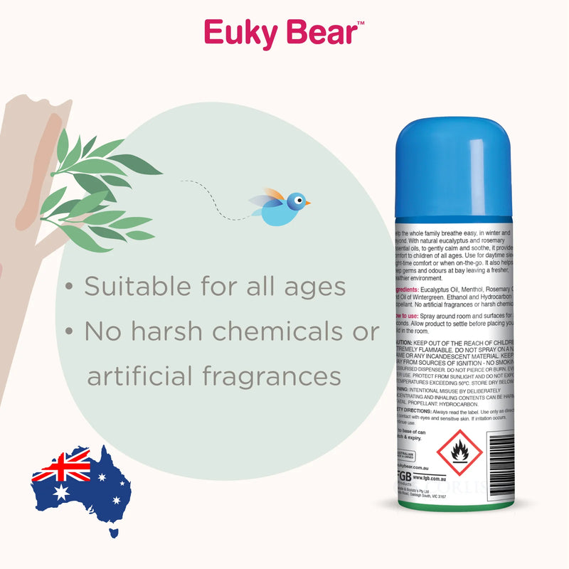 Euky Bear Sniffly Nose Room Spray 125g-2