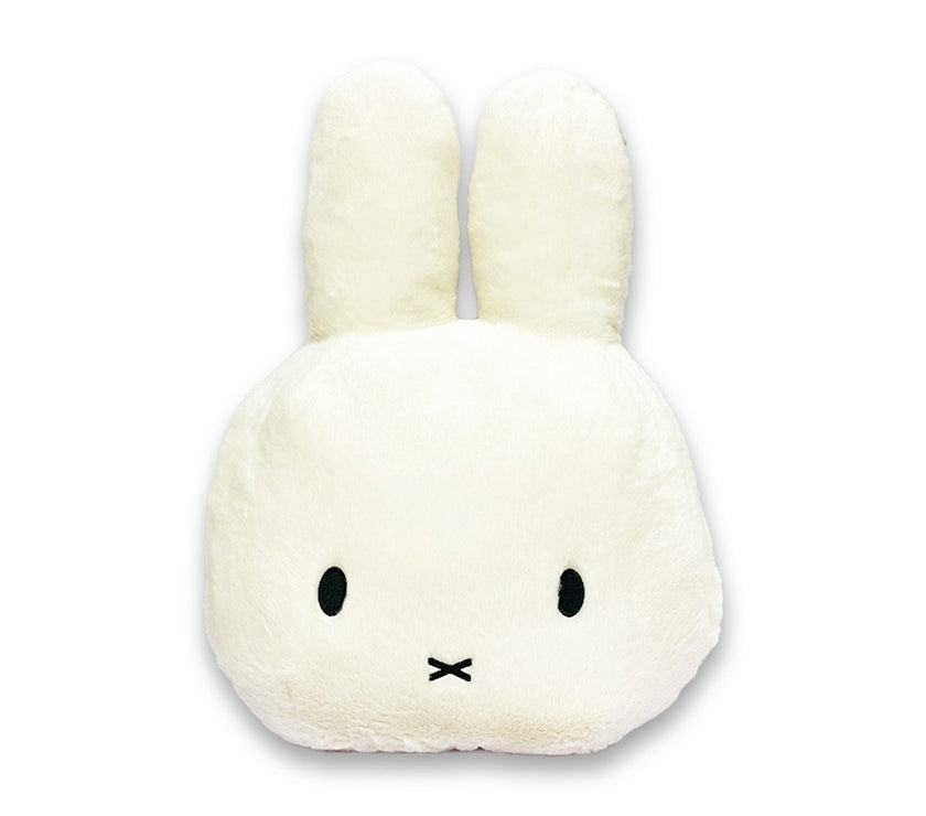 Miffy Cushion Head Fluffy White 50x40x15cm
