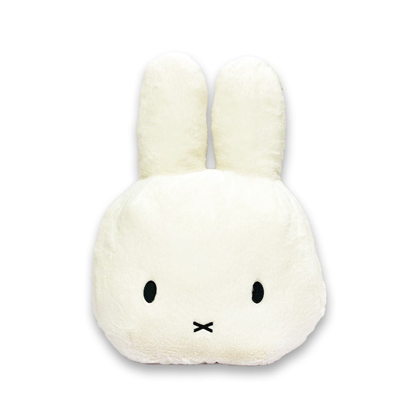 Miffy Cushion Head Fluffy White 50x40x15cm