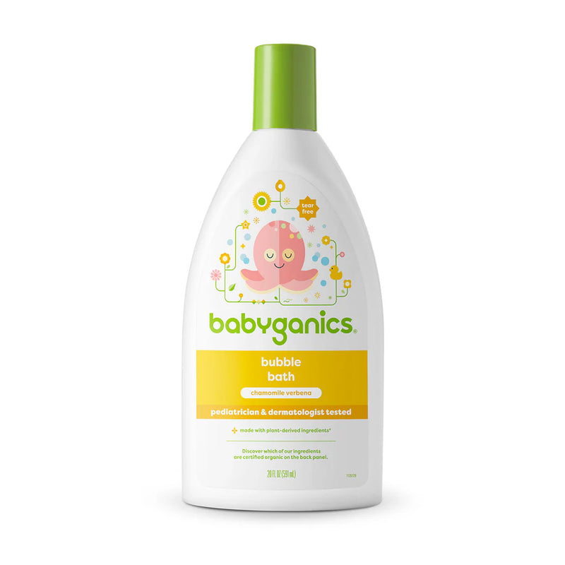 Babyganics bubble bath, 591ml, chamomile verbena-1