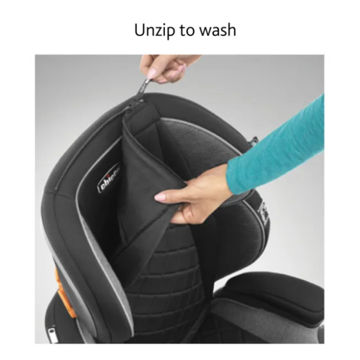 Chicco KidFit Zip Air Plus 2-in-1 Booster Car Seat 07079681970000