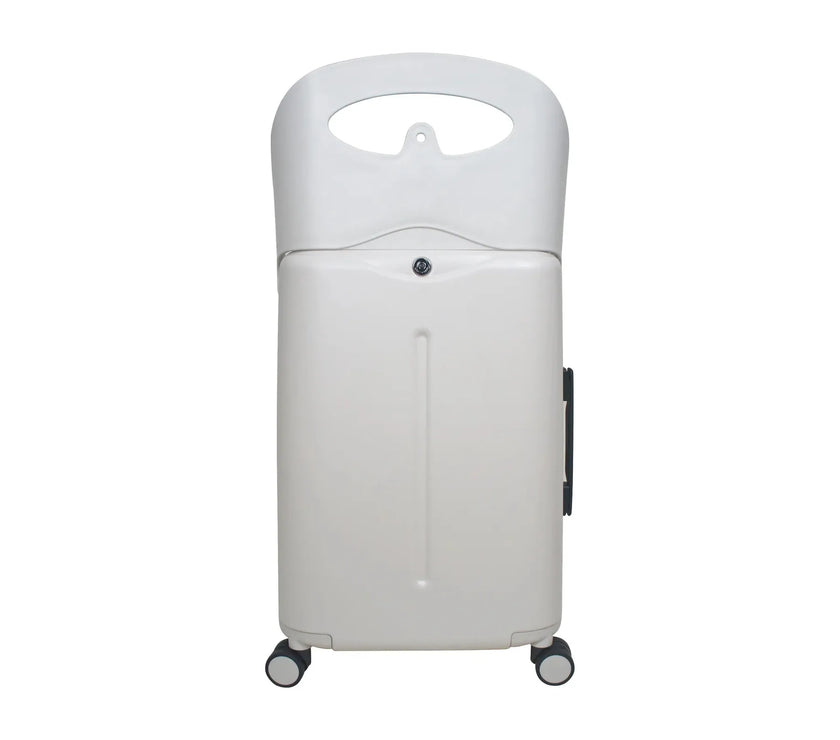 Miamily MultiCarry Ride-On Luggage (Mist Grey) 18"
